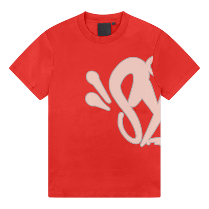 Syna T-Shirt & Shorts Logo Set -Red