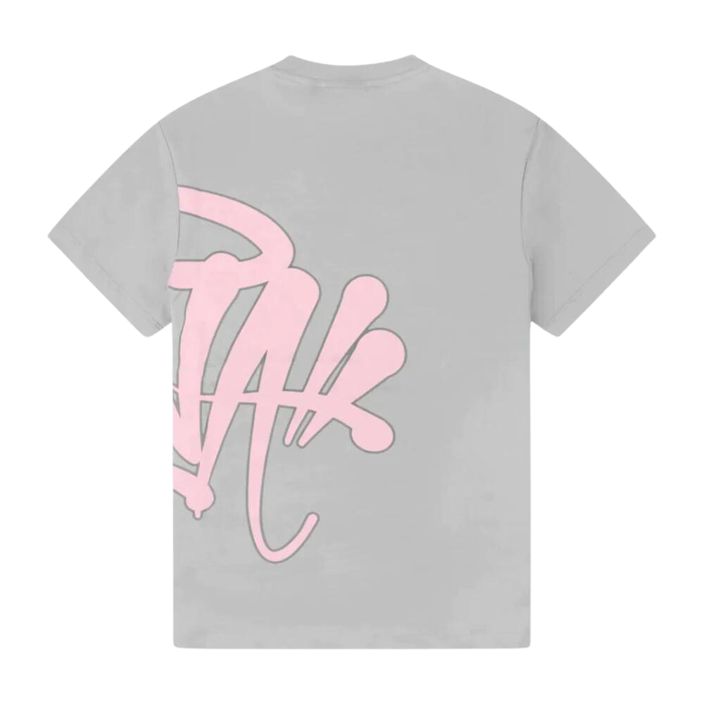 Syna T-shirt & Shorts Logo Set – Pink Powder