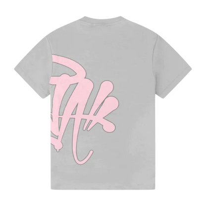 Syna T-shirt & Shorts Logo Set – Pink Powder