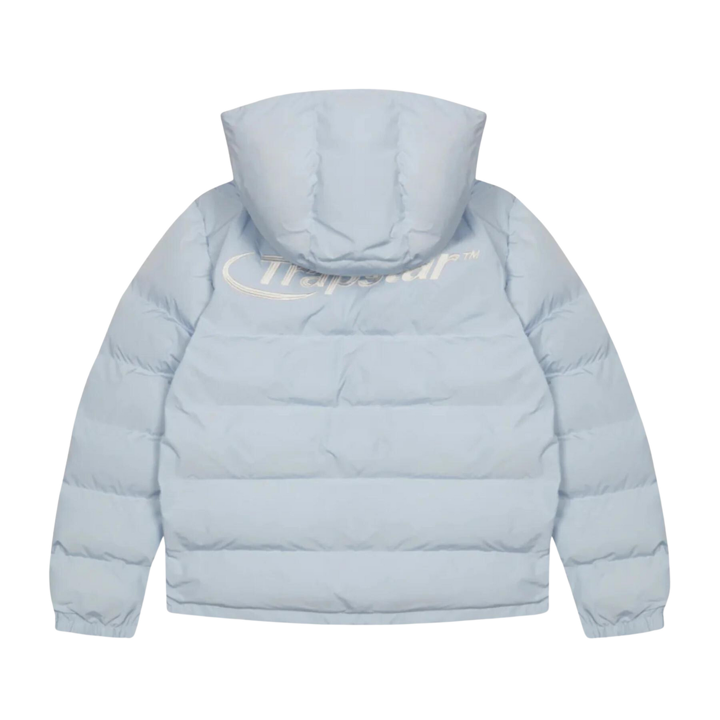 Trapstar Hyperdrive Detachable Hood Puffer Jacket -  Ice Blue