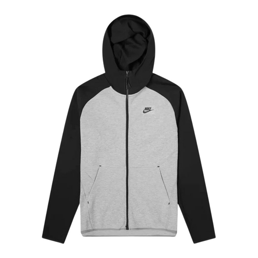 Nike Tech Fleece Hoodie - Black & Light Grey (Old Season)