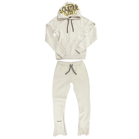 Syna Logo Tracksuit - Cream