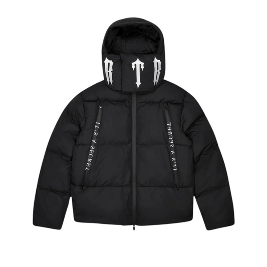 Trapstar Irongate Collar Puffer Jacket - Black