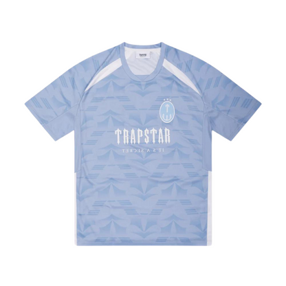 Trapstar Irongate Football Jersey - Cashmere Blue/Teal