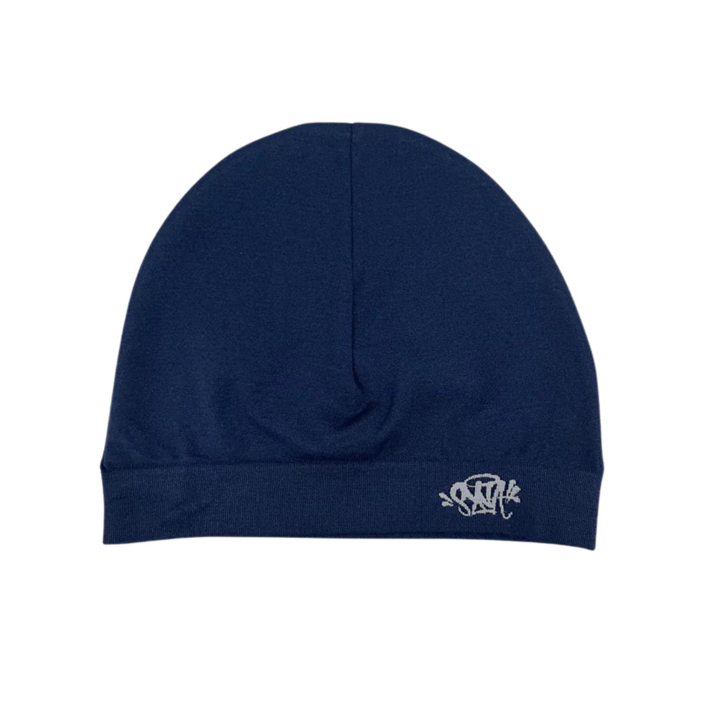 Syna Skull Cap - Navy/White