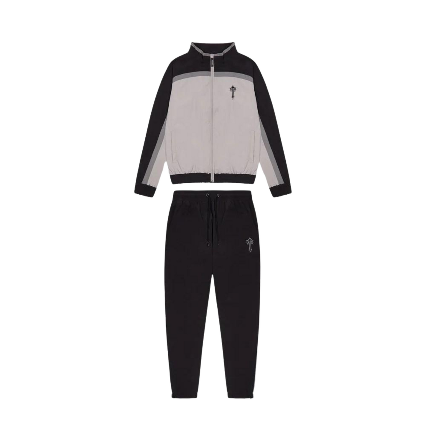 Trapstar Irongate T Shellsuit - Black / White