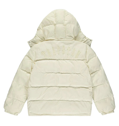 Trapstar Irongate Puffer Jacket Hood - Cream