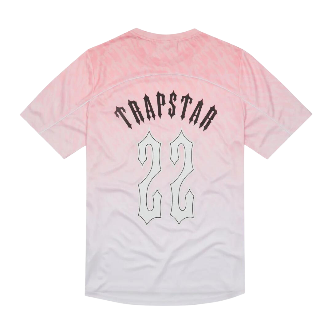 Trapstar T Jacquard Football Jersey - Dusty Pink