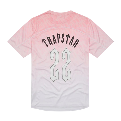 Trapstar T Jacquard Football Jersey - Dusty Pink