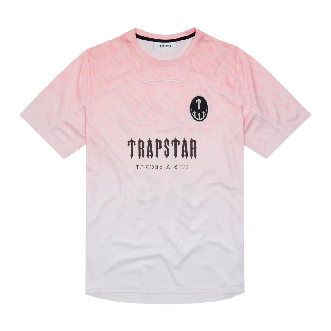 Trapstar T Jacquard Football Jersey - Dusty Pink