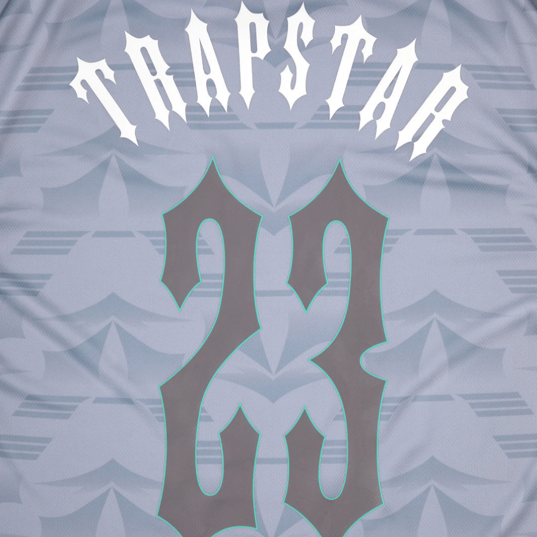 Trapstar Irongate Football Jersey - Cashmere Blue/Teal