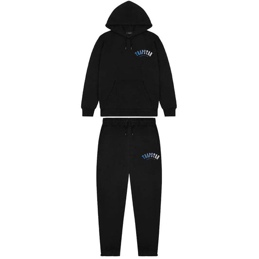 Trapstar Irongate Arch Fade Tracksuit - Black