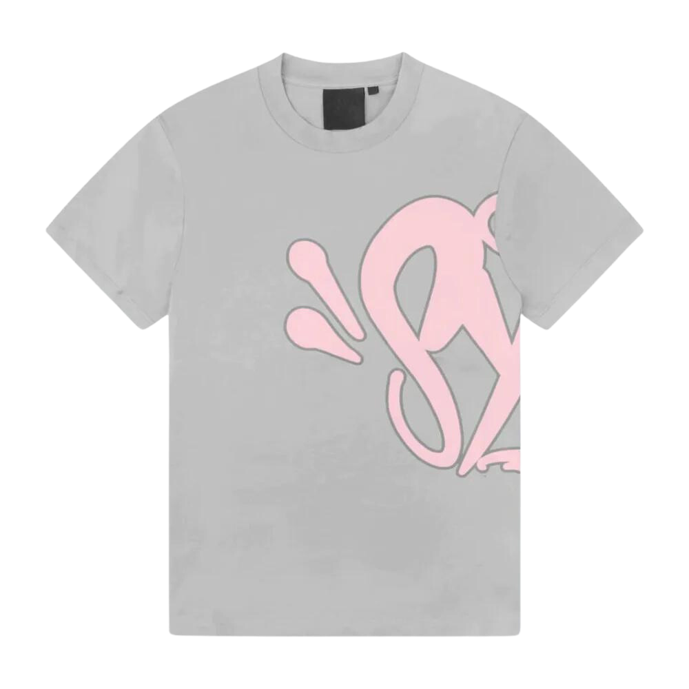 Syna T-shirt & Shorts Logo Set – Pink Powder