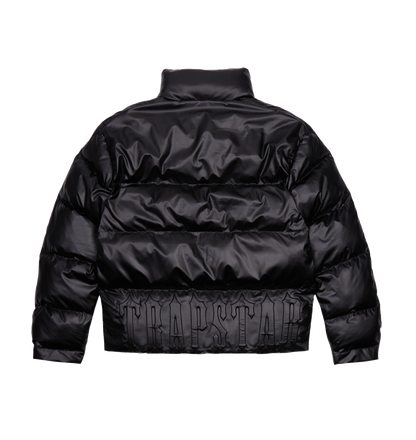 Irongate Embossed Puffer - Matt Black