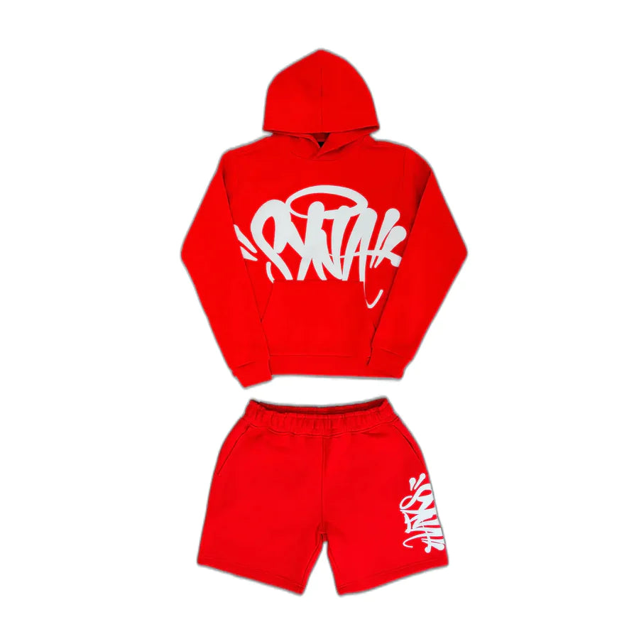 Team Syna Hood Twinset Red