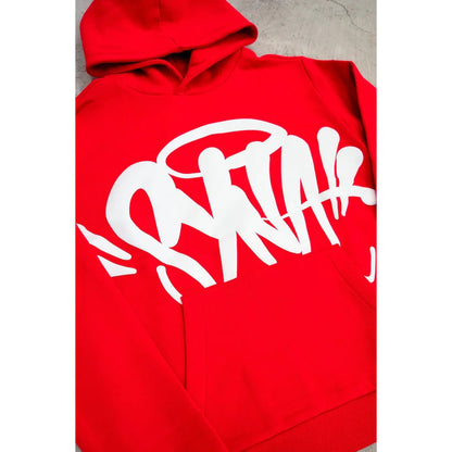 Team Syna Hood Twinset Red