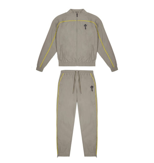 Trapstar Irongate T Shellsuit – Grey/Yellow