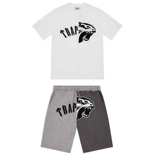 Trapstar Arch Shooters Shorts Set - White