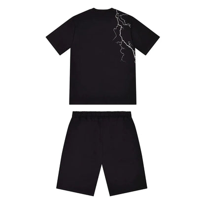 Trapstar Irongate Shorts Set - Black/Infrared