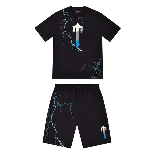 Trapstar Irongate Shorts Set - Blue Lightning