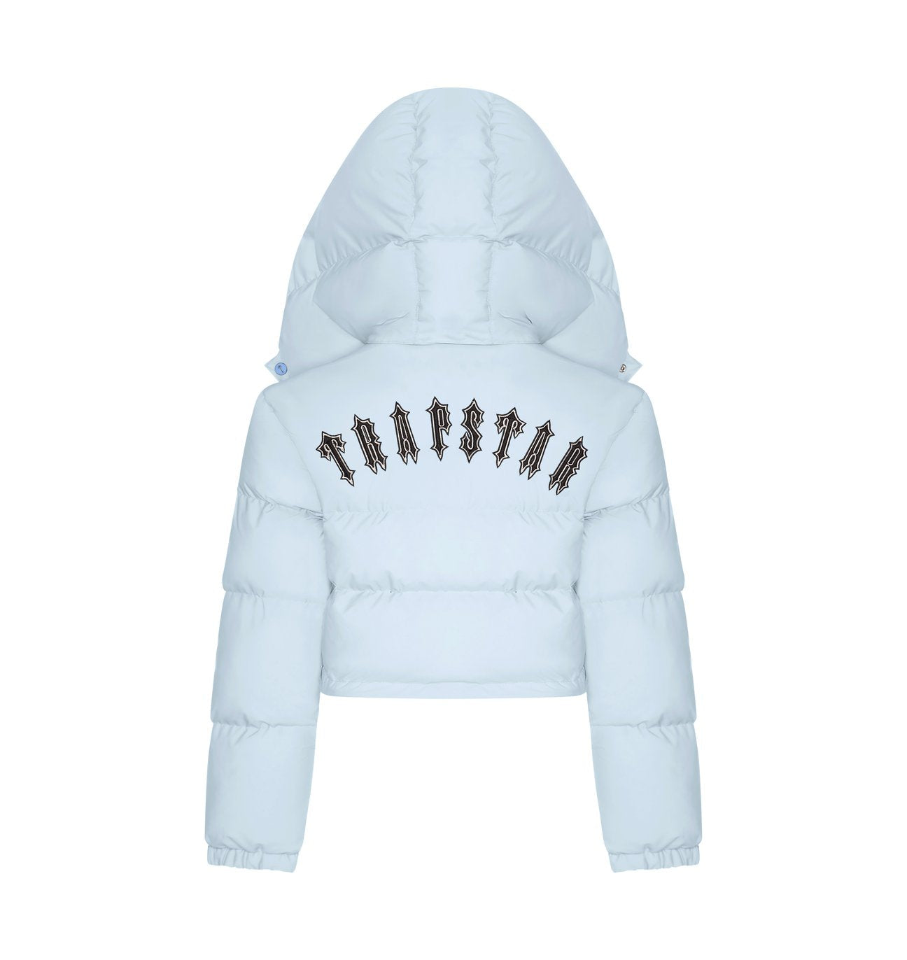 Trapstar Women's Irongate Hooded Jacket - Ice Blue