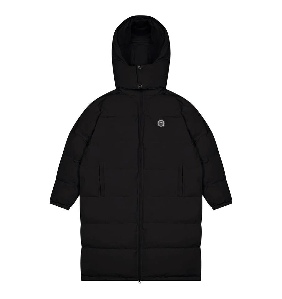 Trapstar Irongate Full-Length Oversized Puffer Jacket - Black