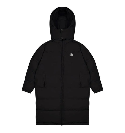 Trapstar Irongate Full-Length Oversized Puffer Jacket - Black