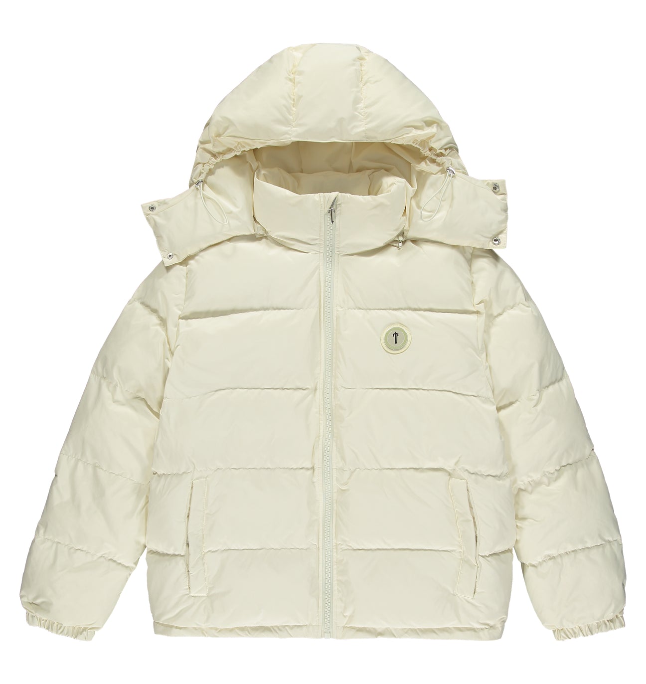 Trapstar Irongate Puffer Jacket Hood - Cream