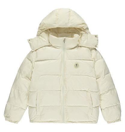 Trapstar Irongate Puffer Jacket Hood - Cream