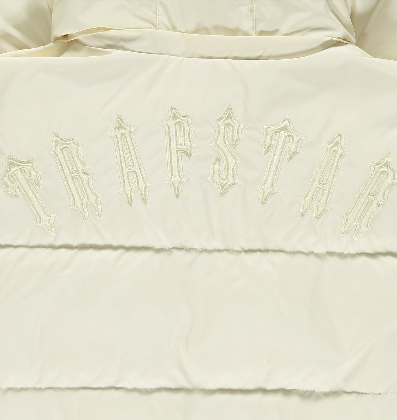 Trapstar Irongate Puffer Jacket Hood - Cream