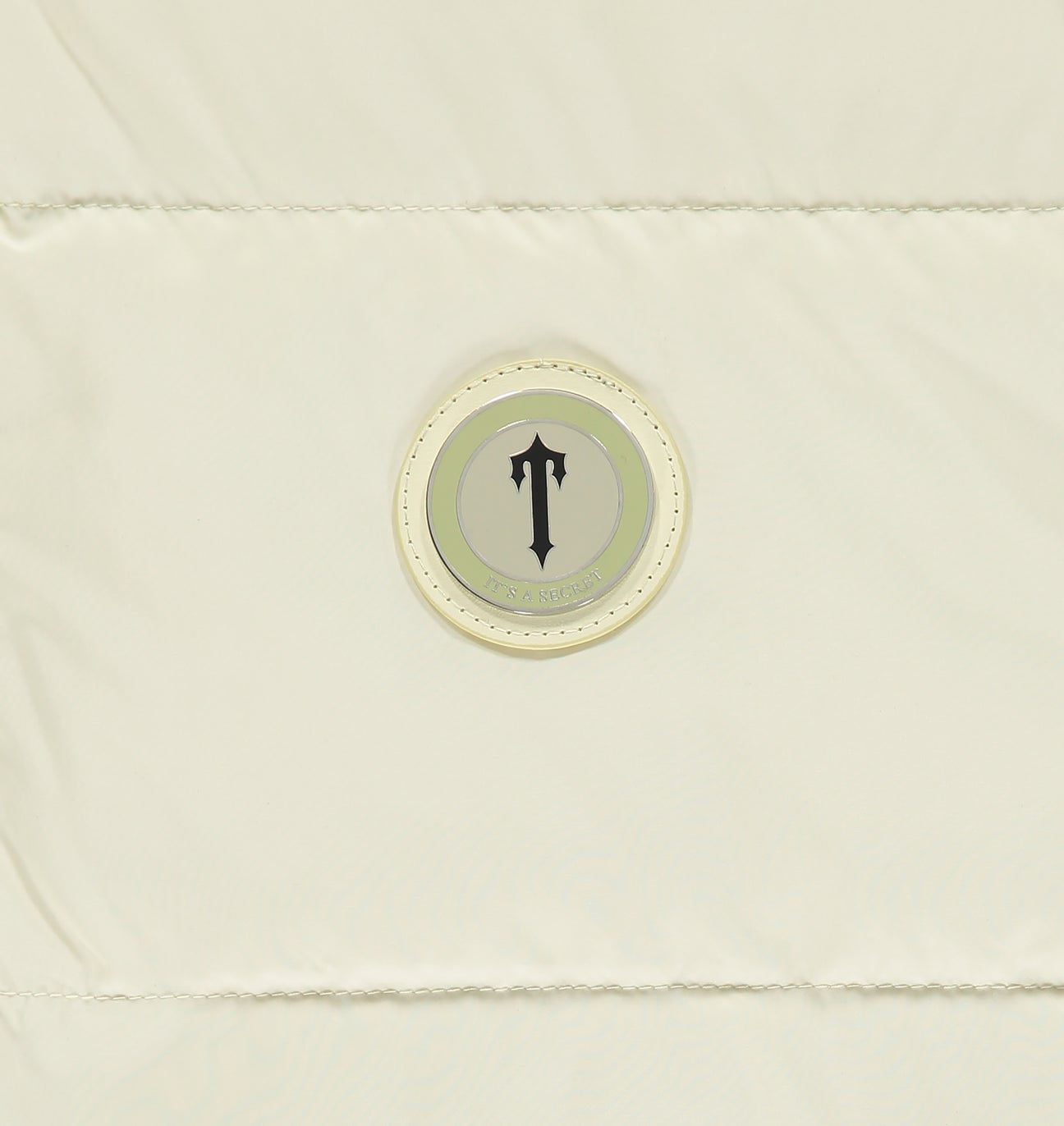 Trapstar Irongate Puffer Jacket Hood - Cream