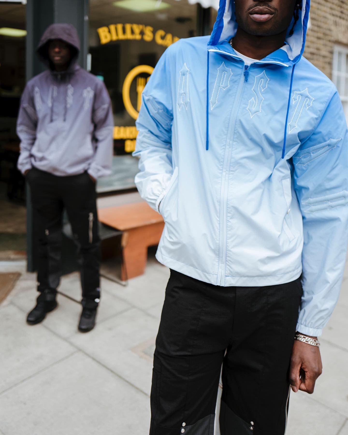 Irongate Windbreaker - Sky Blue Gradient