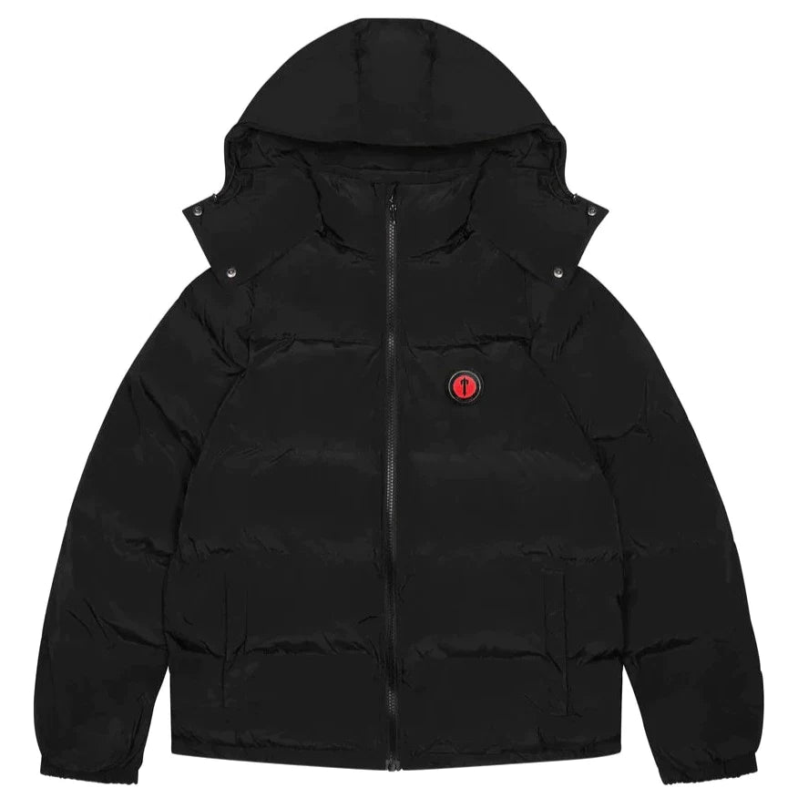 Trapstar Irongate Bomber Jacket - Black/Infrared