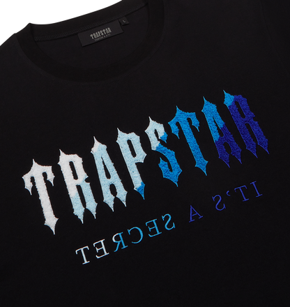 Trapstar Chenille Decoded Short Set - Black Ice Flavours 2.0 Edition