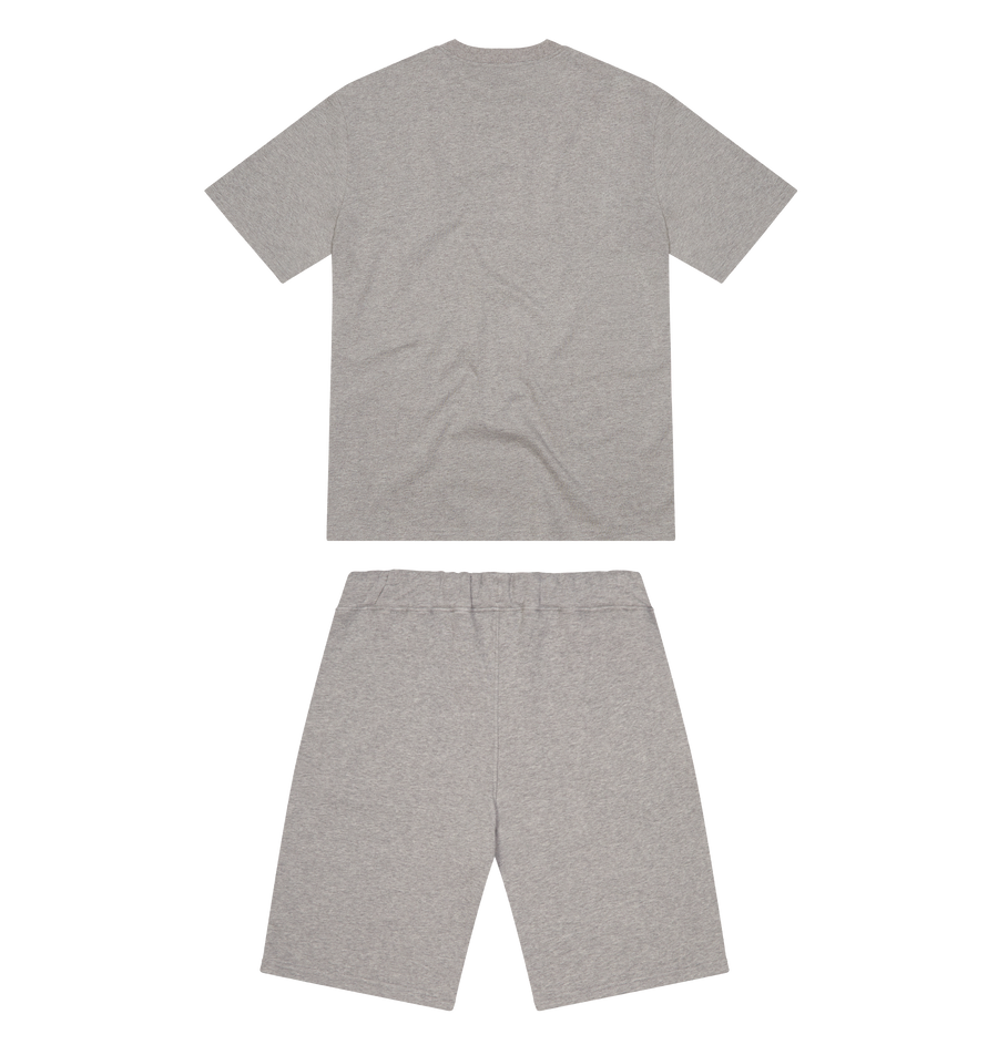 Trapstar Chenille Decoded Short Set - Grey Ice Flavours 2.0 Edition