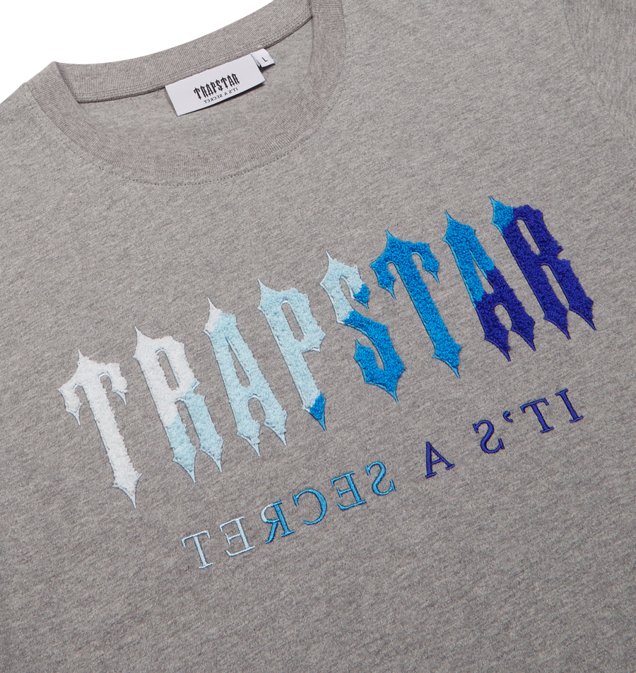 Trapstar Chenille Decoded Short Set - Grey Ice Flavours 2.0 Edition
