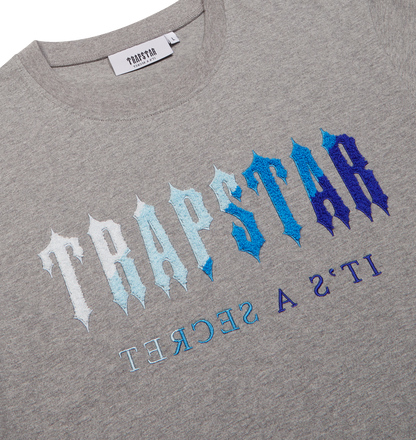 Trapstar Chenille Decoded Short Set - Grey Ice Flavours 2.0 Edition