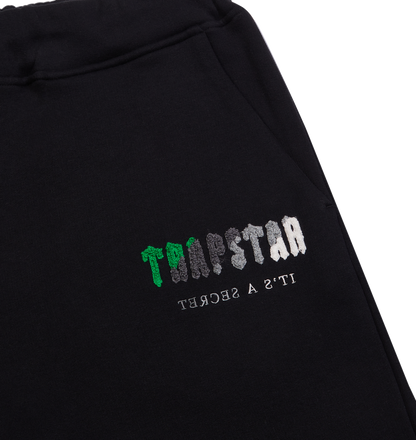 Trapstar Chenille Decoded Tracksuit - Black/Green