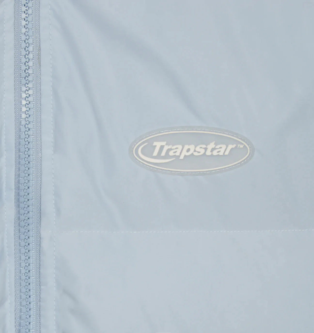 Trapstar Hyperdrive Detachable Hood Puffer Jacket -  Ice Blue