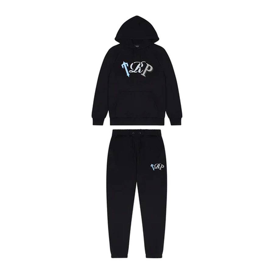 Trapstar TRP Hoodie Tracksuit - Black/Blue