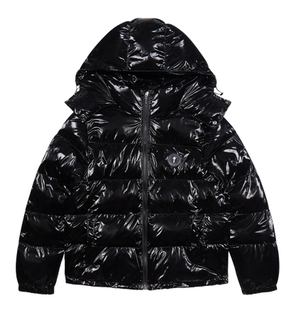 Trapstar Irongate Puffer Jacket - Shiny Black