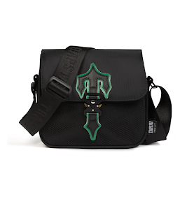 Trapstar Irongate T Cross-Body Bag 1.0 - Black/Green