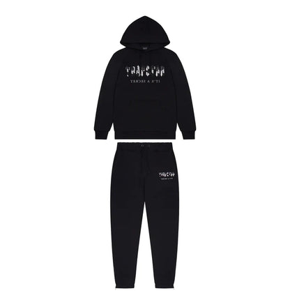 Trapstar Chenille Decoded Tracksuit - Black/White Camo