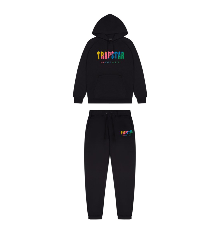 Trapstar Chenille Decoded Hooded Tracksuit Candy Edition