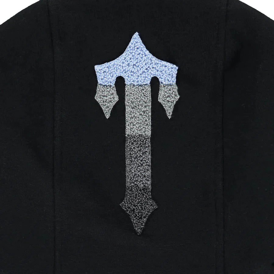 Trapstar Chenille Decoded 2.0 Hooded Tracksuit - Black/ Ice Blue