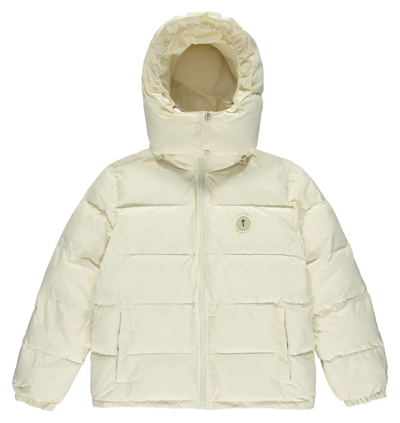 Trapstar Irongate Puffer Jacket Hood - Cream