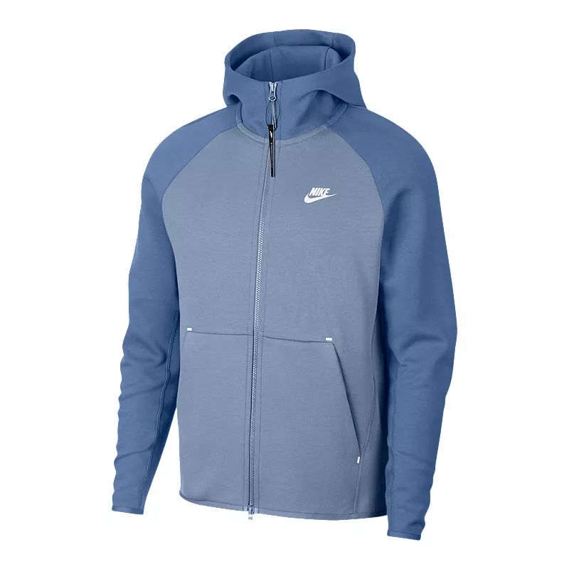 Nike Tech Fleece Hoodie - Blue Indigo Storm (Old Season) - No Sauce The Plug