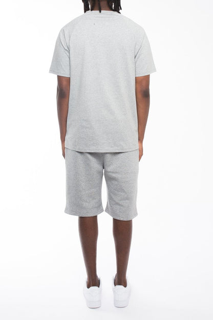 Trapstar Chenille Decoded Short Set - Grey Revolution Edition