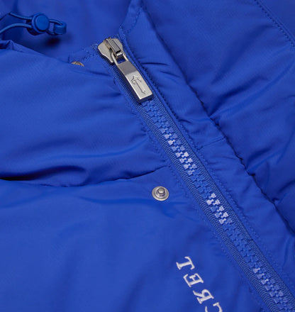 Trapstar Decoded Hooded Puffer 2.0 Jacket - Dazzling Blue