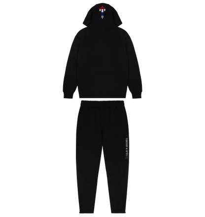 Trapstar Chenille Decoded 2.0 Hooded Tracksuit - Black Revoultion Edition